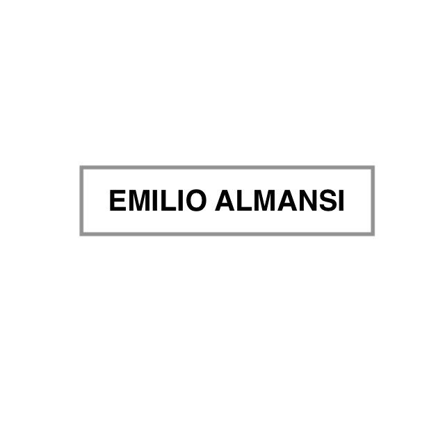 Emilio Almansi